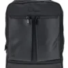 Zaino Nero in Tessuto con Tasche Frontali e Scomparto Porta PC Renato Balestra COB 61991/L/SRBU7