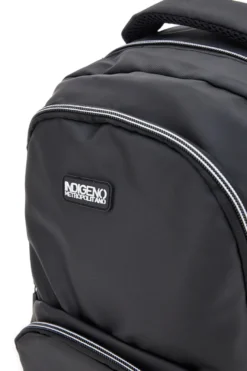 Zaino Porta PC Nero con Zip Indigeno metropolitano 23014