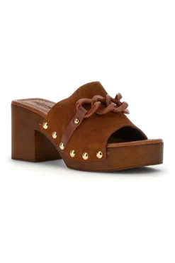 Zoccoli Riflessi Moda 15128 Marroni