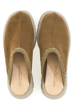 Zoccoli Sabot Invernali Marrone con Platform PITTARELLO 5796